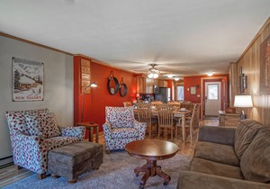 Powderidge 2 -Slope Side, Spacious Deck