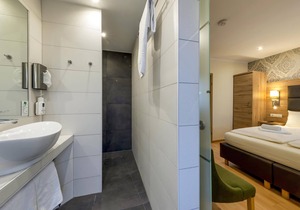 Queen-size double room main building - AKZENT Hotel Roter Ochse
