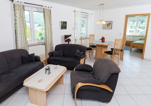 Quietly situated, bright apartment in Baiersbronn with private balcony