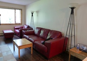 Recently renovated Main Floor 2 Bedroom/2 Bath Condo backing onto Toby Creek