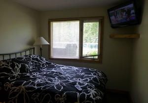 Recently renovated Main Floor 2 Bedroom/2 Bath Condo backing onto Toby Creek