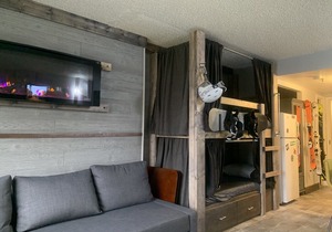 Renovated slope side/view, ski in/out, 2216,slps 6