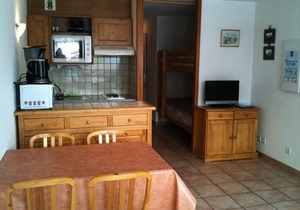 Residence Les Balcons des Curtious *** - 2 Rooms Mountain Corner 6 People