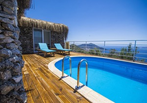 Romantic Secluded Honeymoon Villa with Spectacular Sea Views