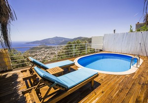Romantic Secluded Honeymoon Villa with Spectacular Sea Views