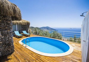 Romantic Secluded Honeymoon Villa with Spectacular Sea Views