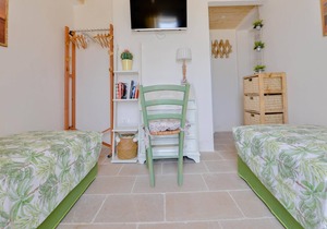 Roundhouse (Trullo) with pool and sea view - Trullo Albamarina