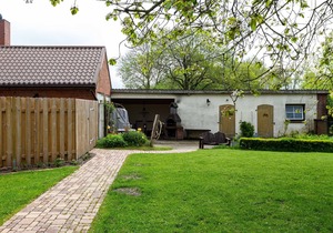 Rural charm, modern living under thatch in the old farmhouse