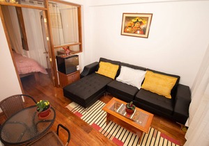 San blas. Temporary accommodations