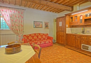 San Donato 1 - Holiday Country Apartment with Pool in Chianti, Tuscany