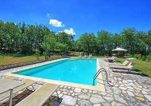 San Donato 1 - Holiday Country Apartment with Pool in Chianti, Tuscany