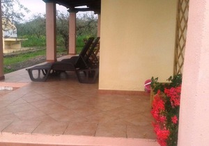 Sardinia-Orosei-east coast-apartment in villa 300 meters from the sea.