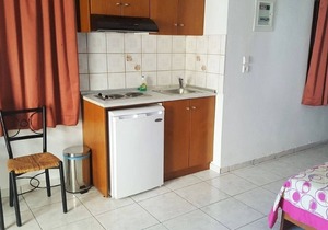 Sea View Studio with A/C, only 300 Meters from the Beach !