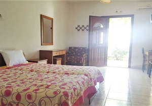 Sea View Studio with A/C, only 300 Meters from the Beach !
