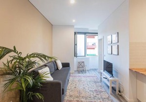 Seaside 1BR Flat w/AC in Matosinhos by LovelyStay