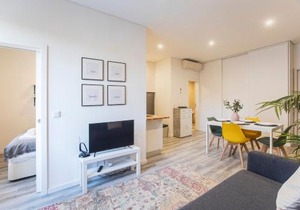 Seaside 1BR Flat w/AC in Matosinhos by LovelyStay