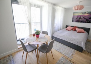 Seaside apartment Albatross, spa and pool