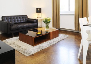 Serviced 2-room apartment m. Fully equipped with WiFi, cleaning, laundry service