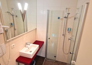 Single Room Shower/WC - Hotel Stadt Daun