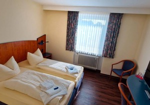 Single Room Shower/WC - Hotel Stadt Daun