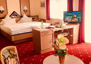 Single Room Shower / WC - Landhotel am Wenzelbach