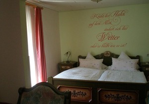 Single Room Shower / WC - Landhotel am Wenzelbach