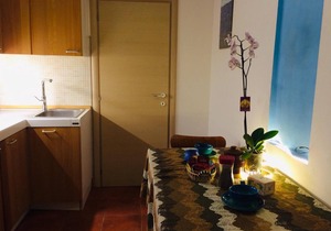 Small studio apartment with kitchenette and pvt bathroom. MISTRAL 2