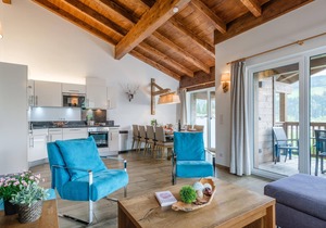 Spacious holiday home with balcony and sauna