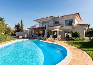 Splendid Cascais Villa | 5 Bedrooms | Villa Chantal | Private Pool | Games Room.