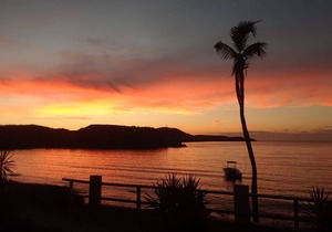 St.Thomas, USVI, oceanfront studio at Bolongo Bay, Watergate Villas East