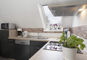 Steering wheel apartment with balcony at Strandhaus Bornhausen in Dahme