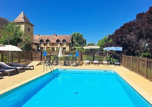 Stone gites, peaceful, large pool & many on-site activities, ideal for families.