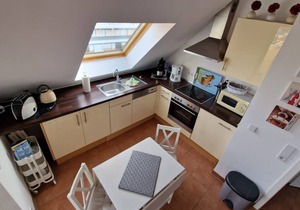 Strandperle 16 - Cozy penthouse with roof terrace and elevator
