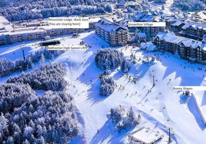 Stroll to Slopes, Village Area, Ski in-out MtLodge 157