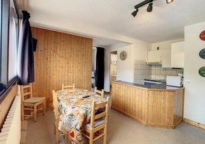 Studio agréable avec balcon, proche pistes et commerces - FR-1-417-22