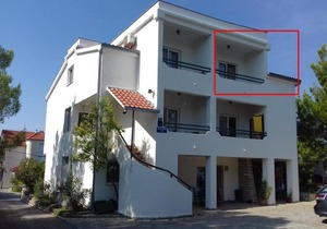 Studio apartment in Pirovac with Terrace, Air condition, WIFI (4794-4)
