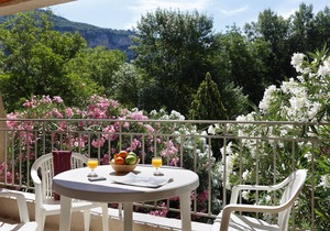 Studio au calme, Terrasse + Vue sur l'Ardèche! Navettes à proximité