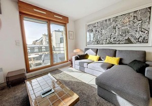 Studio avec Balcon et Parking à 50m de la Plage, Centre de Granville - FR-1-361-337