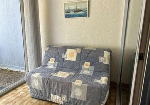 Studio cabine 4 pers avec piscine, terrasse, proche commodités - Grau-du-Roi - FR-1-250-140