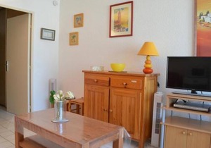 Studio Cabine avec Vue Port & Montagne, Proche Plage - 4 Couchages, Parking, Loggia - Argelès-sur-Mer - FR-1-225-57