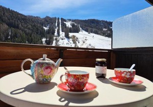 Studio Cabine Cosy à Praloup avec Balcon - FR-1-165A-80