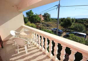 Studio flat with terrace and sea view Punta križa, Cres (AS-383-b)