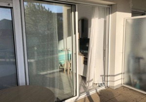 Studio for 4 people with terrace, ideally located, residence with swimming pool