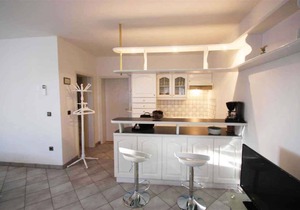 Studio mit Klimaanlage und Terrasse