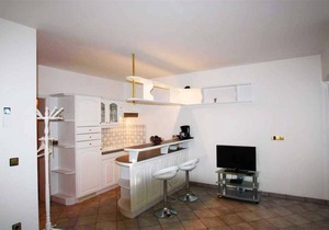 Studio mit Klimaanlage und Terrasse