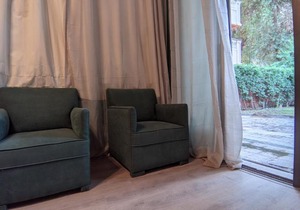 studio with private entrance and garden