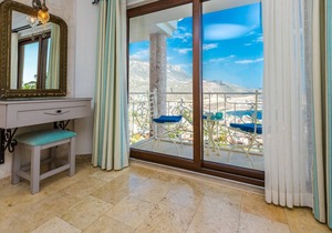 Stunning 3 storey villa with beautiful views over Kalkan Bay .Heated Pool .