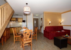 Swimming pool, parking, tv, ski locker, 58m², Saint Sorlin d'Arves