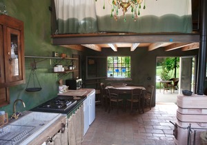 Swimming pool villa with private chef on request