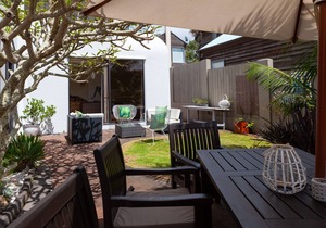 Takapuna with own beach access